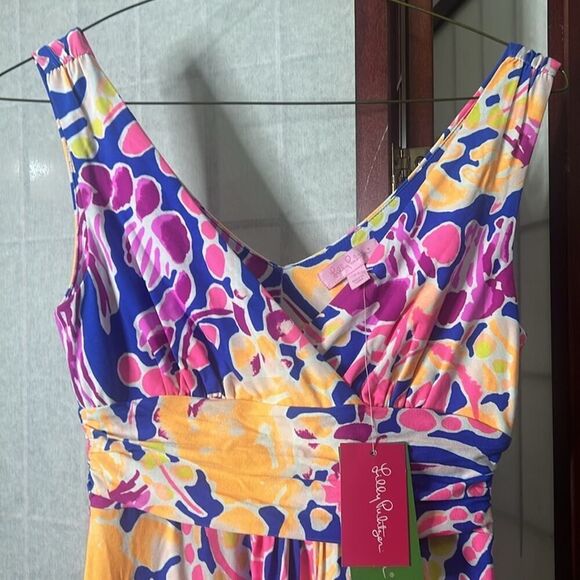 NWT LILLY PULITZER SLOANE MIDI DRESS SIZE‎ XS - Picture 3 of 8